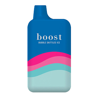 Boost Vape Bubble Skittles Ice – flavourful THC disposable vape with candy-inspired profile