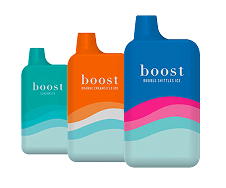 Boost Vape THC disposable pens – sleek, flavour-rich cannabis vapes in vibrant designs